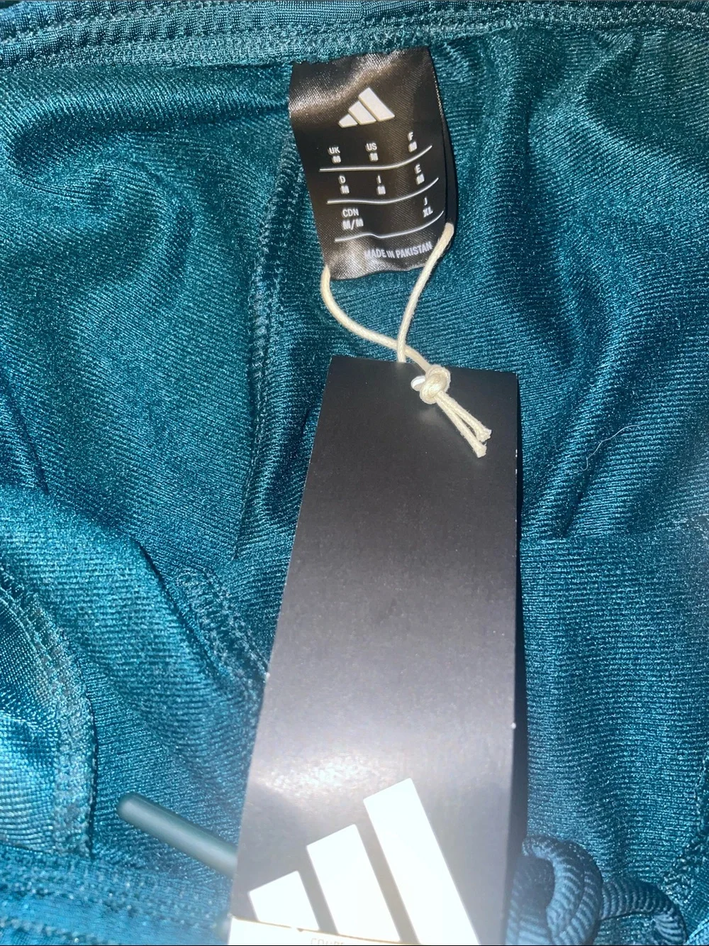 Green & black adidas track suit (M)(nwt)